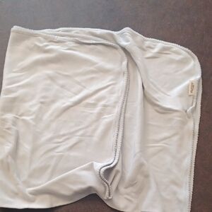 Marmar Baby Swaddle Blanket, Powder Grey/blue